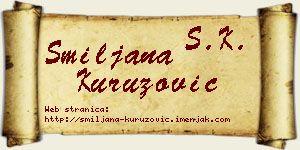 Smiljana Kuruzović vizit kartica